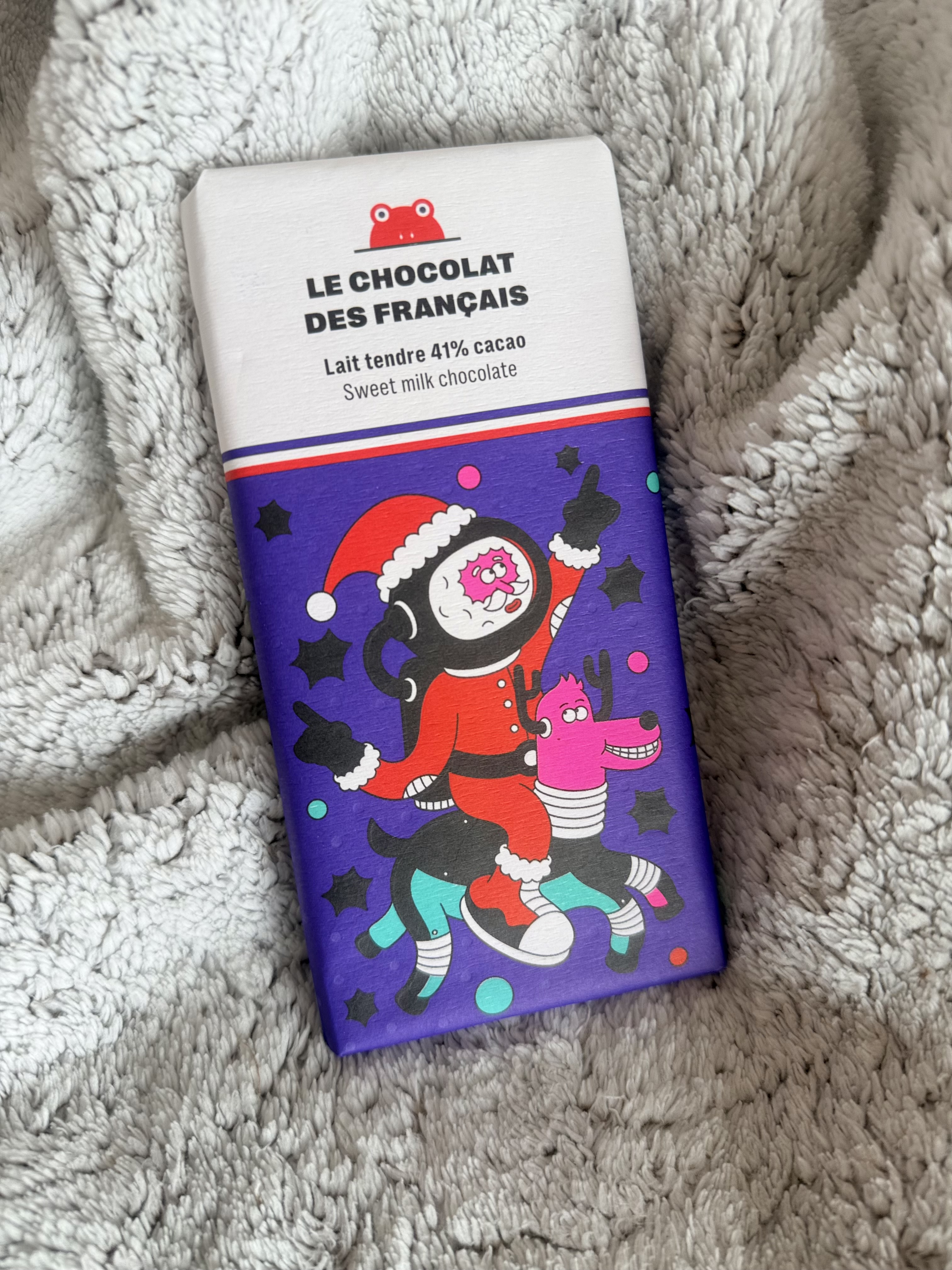 Tablette Lait Tendre 41% - Le Chocolat des Français